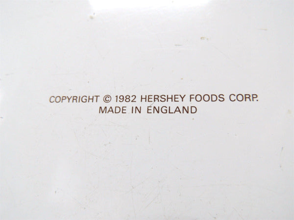 【HERSHEY'S】ハーシーシロップ・イギリス製・80'sヴィンテージ・トレイ/壁飾り