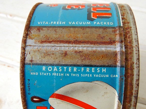 【MAXWELL HOUSE Coffee】ブリキ製・ヴィンテージ・コーヒー缶/ティン缶 USA