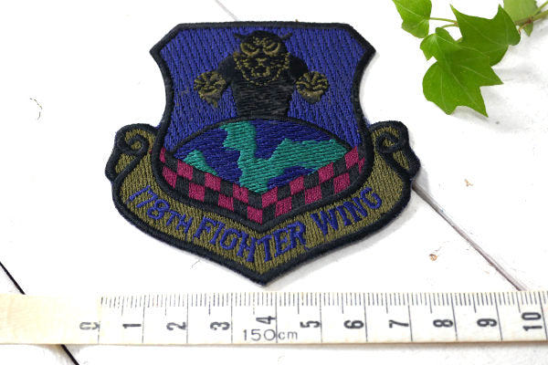 178 TH FIGHTER WING エアフォース アメリカ空軍 ビンテージ 刺繍 ワッペン