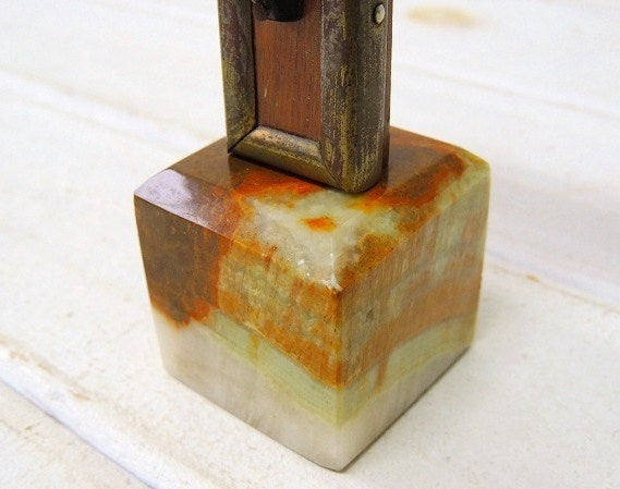 アンティーク・サンタマリア カリフォルニア 木製×大理石 クロス・十字架・キリスト・教会・US