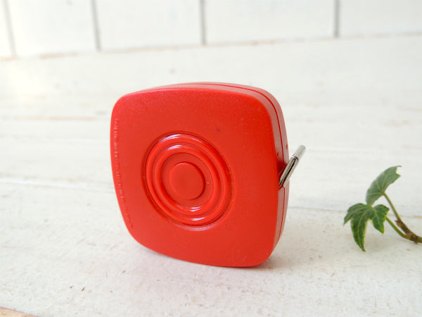 Chevron シェブロン・ドイツ製・ヴィンテージ・メジャーテープ・巻尺・アドバタイジング・未使用