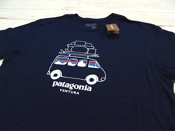 【Patagonia】パタゴニア・ベンチュラ本店・Surf Van・メンズTシャツ&ステッカー(M)