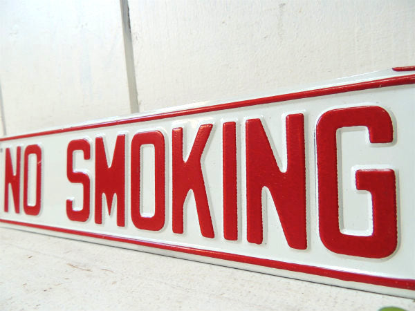 1960~1970年 NO SMOKING デッドストック ヴィンテージ 看板 サイン デッドストック アメリカ西海岸 カリフォルニア ロサンゼルス