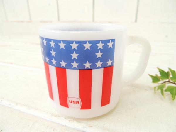 【フェデラル/USA】アメリカの国旗柄・マグカップ/星条旗/フラッグ