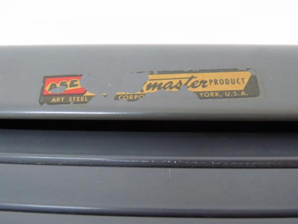 【Steelmaster】USA・蛇腹カバー付き・4段式・ヴィンテージ・書類ケース/書類棚