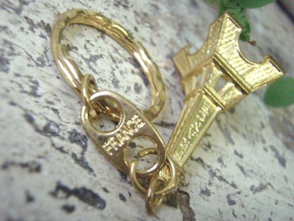 フランス エッフェル塔・ヴィンテージ・キーホルダー