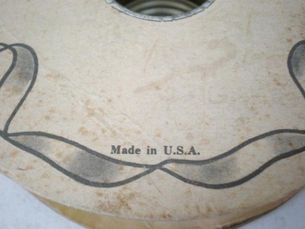 USA デッドストック・花柄ヴィンテージ・リボン