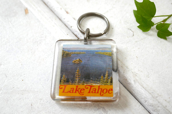 Lake Tahoe・レイクタホ・ピクチャー・写真・デッドストック・ヴィンテージ・キーホルダー