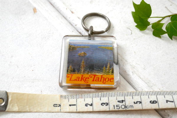 Lake Tahoe・レイクタホ・ピクチャー・写真・デッドストック・ヴィンテージ・キーホルダー