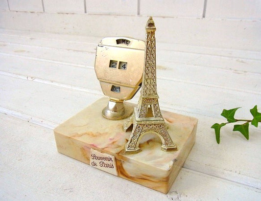 フランス・パリ・エッフェル塔 アンティーク・デスクカレンダー・卓上 カレンダーParis