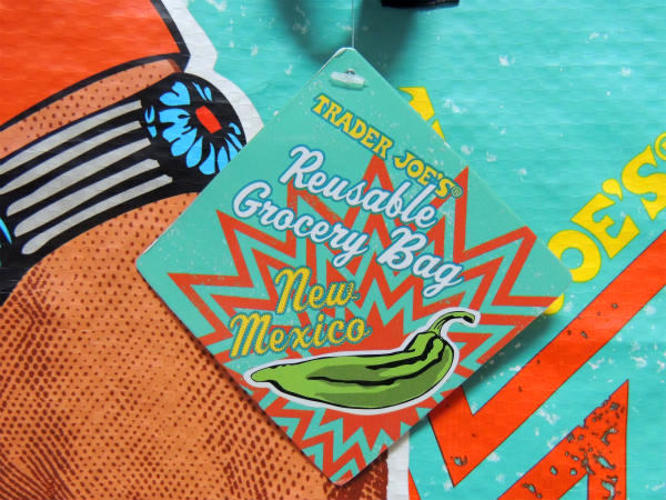 【トレーダージョーズ】Trader Joe's・ニューメキシコ限定・エコバッグ・グロッサリーバッグ
