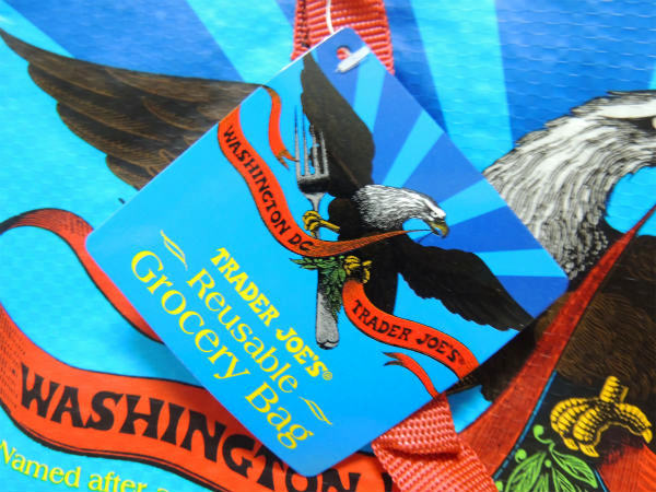 【トレーダージョーズ】Trader Joe's・ワシントンDC限定・エコバッグ・グロッサリーバッグ