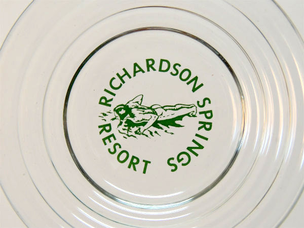 RICHARDSON SPRINGS インディアン ガラス ビンテージ ・灰皿・カリフォルニア US