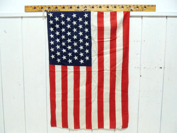 【1959's・49星・星条旗】USA・ヴィンテージ・アメリカンフラッグ・タベストリー