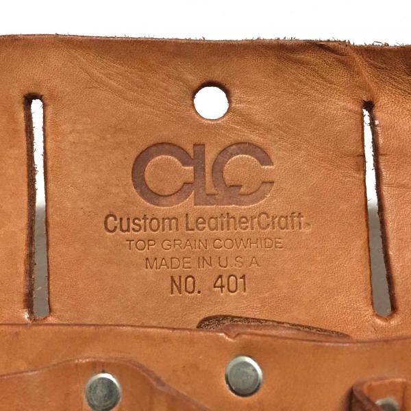 【CLC】カウハイドレザー製・5ポケット・ヴィンテージ・ツールポーチ・工具ポーチ USA