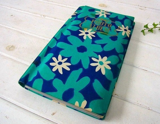 1960~1970's レトロポップな花柄・アメリカンビンテージ・フォトアルバム アルバム 写真