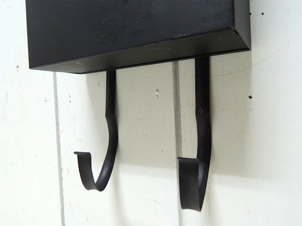 【イーグルモチーフ】新聞受け付き・黒色・メールボックス・郵便受け・ポスト USA