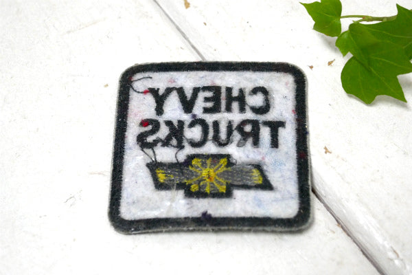 CHEVY TRUCKS・シボレー トラック・ロゴ・アメ車・ヴィンテージ・アドバタイジング・ワッペン