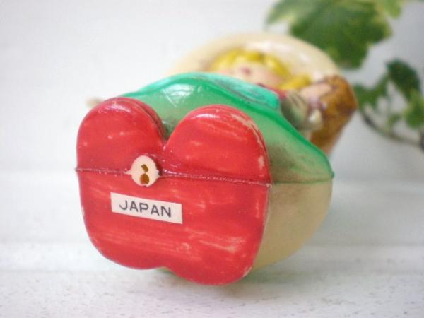 女の子のクリスマス・ヴィンテージ・オーナメント/飾り