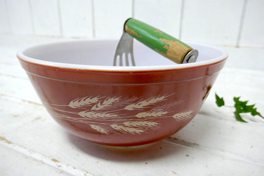 PYREX オールドパイレックス オータムハーベスト ヴィンテージ ミキシングボウル(L)