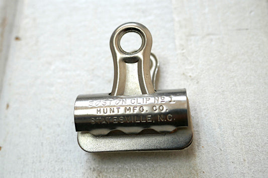 BOSTON CLIP No.1 ボストン ヴィンテージ クリップ ペーパークリップ USA 文房具