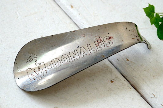 McDONALDS マクドナルド アドバタイジング・ノベルティ・ヴィンテージ・靴べら シューホーン