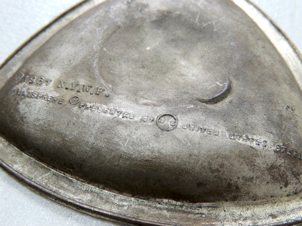 【NY・1964-1965・ニューヨーク博覧会・地球儀】ヴィンテージ・マネートレイ&灰皿