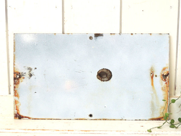 ← 弾痕・TEXACO → ヴィンテージ・アドバタイジング・テキサコ・ホーローサイン・看板・USA