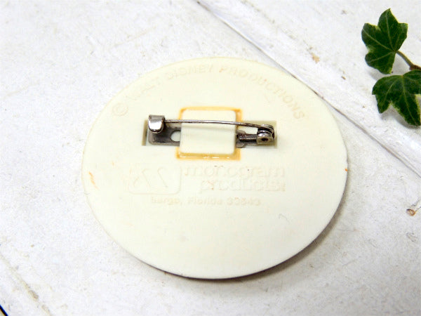 【ミッキー・スケートボード】1970's・ディズニー・キャラクター・ヴィンテージ・バッジ・USA