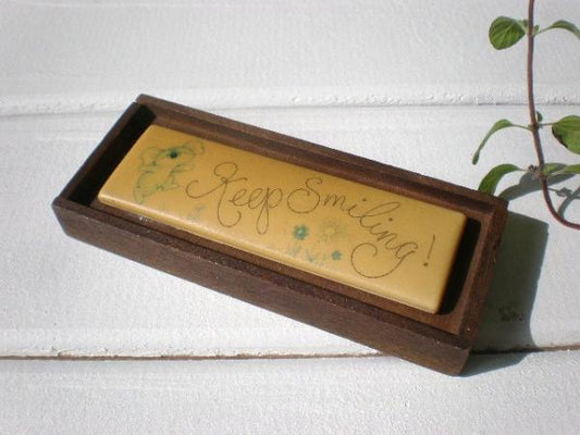 USA ホールマーク KeepSmiling コアラ 木製スタンド・置物・プレゼント オブジェ アメリカンビンテージ