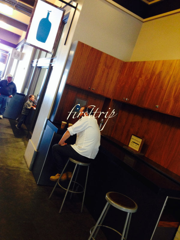 【ブルーボトルコーヒー】サンフランシスコ発・キャンバストートバッグ(小)&ポストカード2枚付き