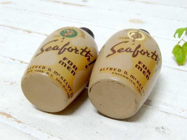 【Seaforth】BARBER40'sヴィンテージ・シェービングカップ&コロンボトル&タルクボトル