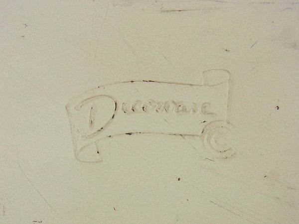 DECOWARE バスケット柄 ヴィンテージ ティンバスケット ピクニックバスケット アウトドア