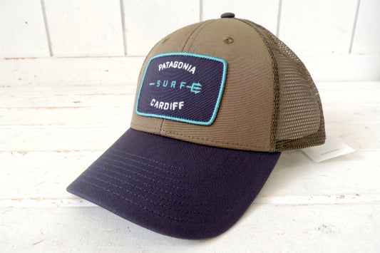 【Patagonia】パタゴニア・カーディフ限定・ラジャーザットハット&ステッカー1枚/グリーン