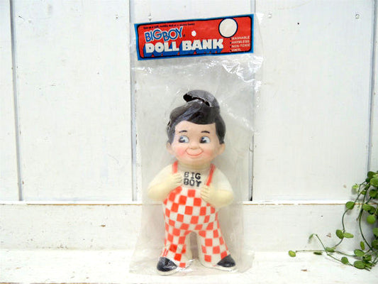 【ビッグボーイ】BIG BOY・70'sヴィンテージ・コインバンク/貯金箱/ソフビドール USA