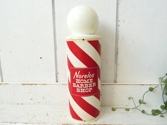【Norelco】ホーランド製・BARBERサインポール型・ヴィンテージ・バリカンセット・クリッパー