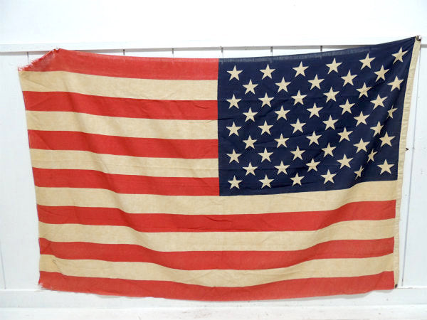 【USA国旗・50スター★1960s〜】ビッグサイズ・ヴィンテージ・アメリカンフラッグ・看板・旗