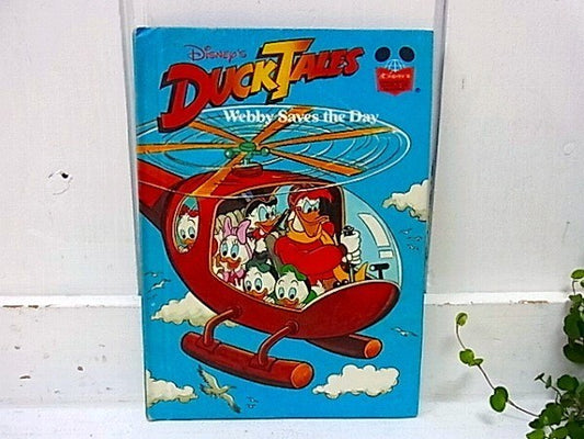【ダックテイルズ】ディズニー・わんぱくダック夢冒険・ヴィンテージ・絵本 USA