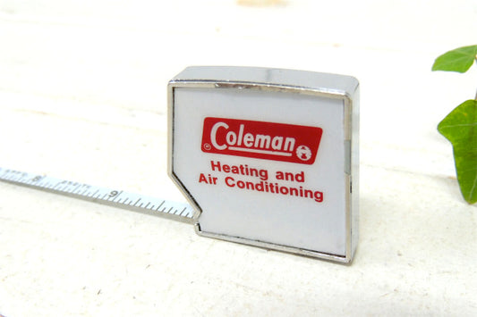 【Coleman・コールマン】USA・ヴィンテージ・メジャーテープ・巻尺・アウトドア&キャンプ