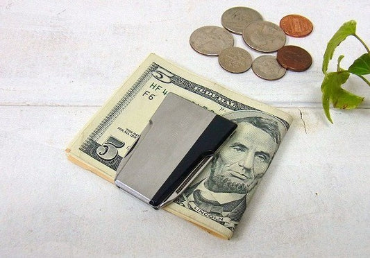 【コスタメサ】ナイフ&ヤスリ付き・ヴィンテージ・マネークリップ USA