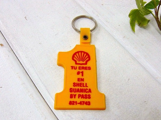 SHELL シェル デッドストック ノベルティ ヴィンテージ キーホルダー USA
