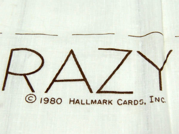 あらいぐま・ピロードール・デッドストック・80'sヴィンテージ・パネル生地/ファブリック