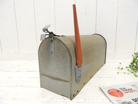 U.S MAIL アメリカンスタイル・スチール製・ビンテージ・メールボックス・ポスト・郵便受け