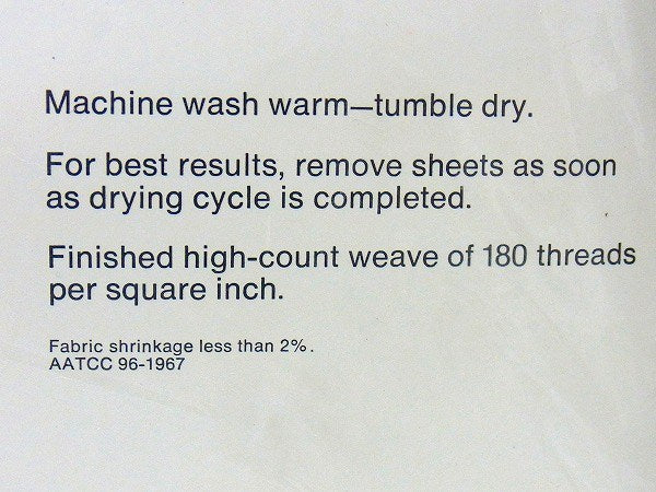 【JCペニー】デッドストック・ヴィンテージ・花柄ベッドシーツ(ボックスタイプ)