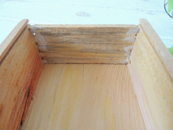 【Codfish】組み木式・小さなヴィンテージ・ウッドボックス/木箱 USA