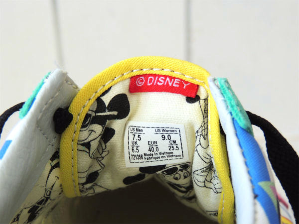 【USバンズ・VANS】ミッキーマウス・80's・ディズニー・コラボ・スニーカー・オールドスクール
