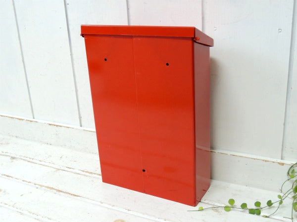 【J H Produkt・スウェーデン製】1960s・赤色・ヴィンテージ・メールボックス・ポスト