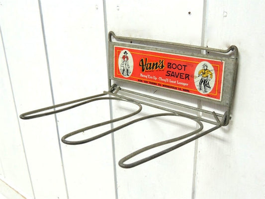【Van's BOOT SAVER】メタル製・50'sヴィンテージ・ブーツセーバー・ハンガー&ラック
