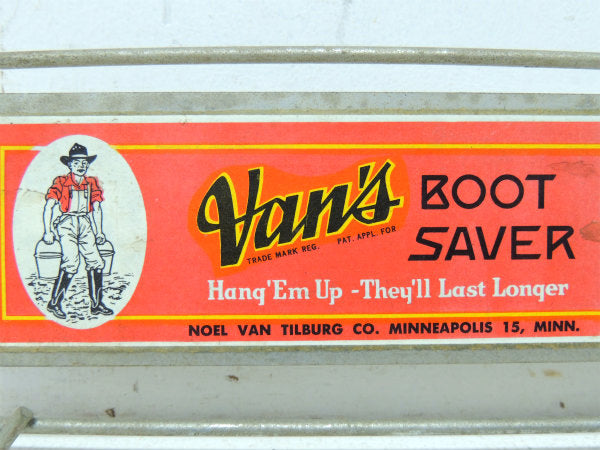 【Van's BOOT SAVER】メタル製・50'sヴィンテージ・ブーツセーバー・ハンガー&ラック
