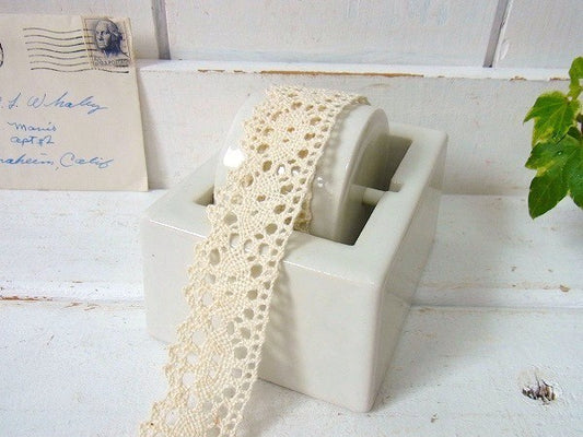 【WILSON JONES CO】陶器製・アンティーク・スタンプモイスチャー(L) USA